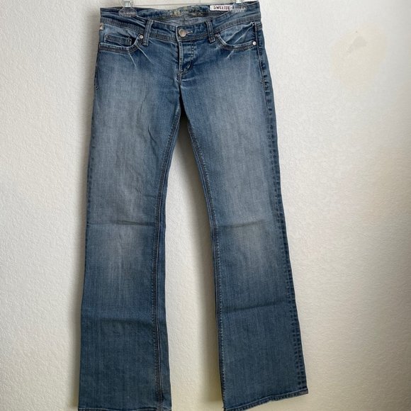 !it jeans Denim - !it Light Wash Sweetie flare Jeans, Size 27